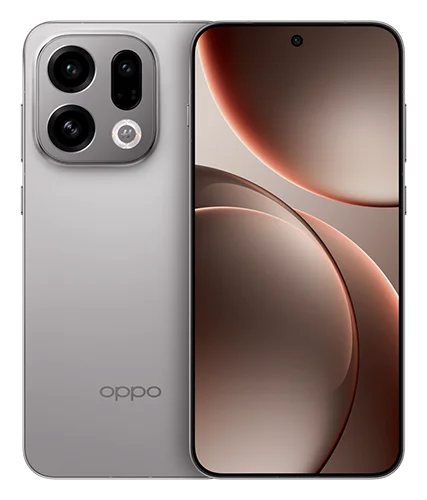Смартфон OPPO Find X9 в титановом сером (Titanium Grey) корпусе