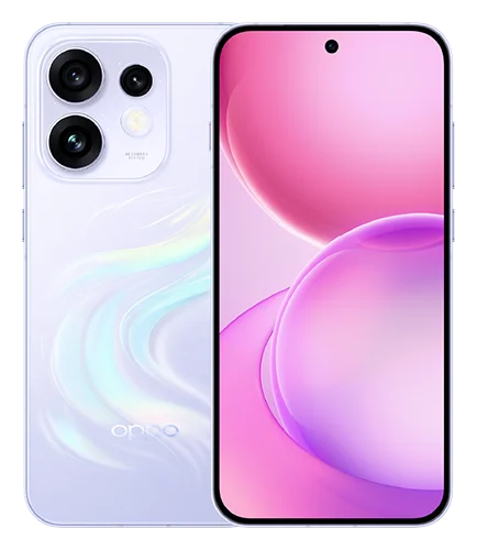 Смартфон OPPO Reno 16 в пурпурном (Dream Purple) корпусе