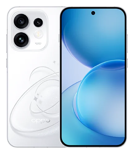 Смартфон OPPO Reno 16 в белом (Pop White) корпусе