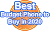 Значок лучшего бюджетного телефона для покупки в 2020 году