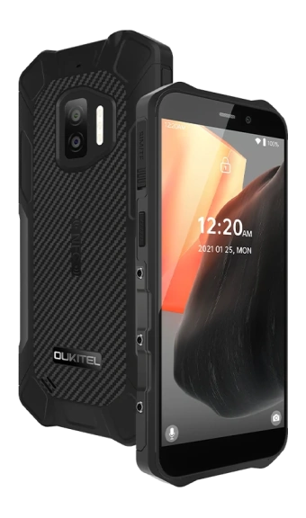 Телефон Oukitel WP12 в чёрном (Black) корпусе