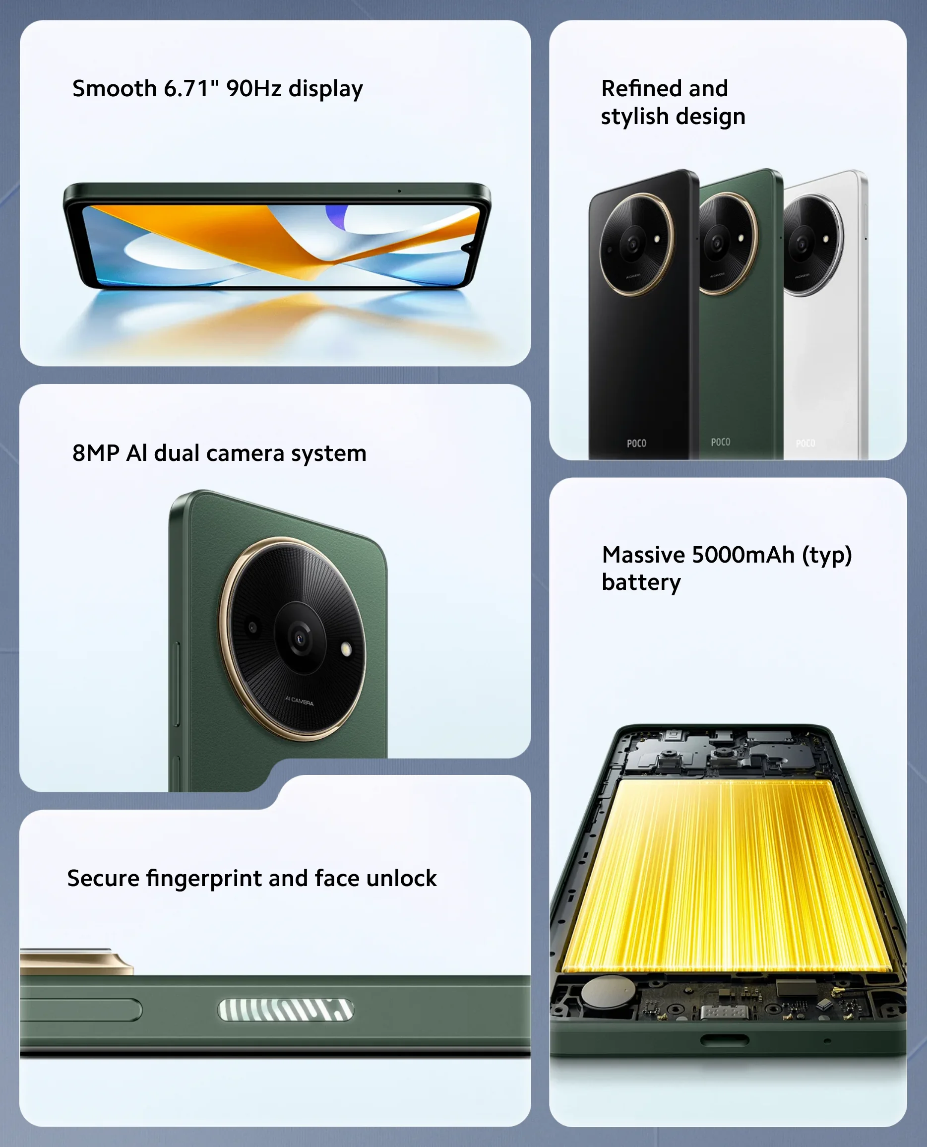 Характеристики смартфона POCO C61