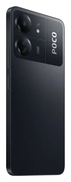 Смартфон POCO C65 в чёрном (Black) корпусе