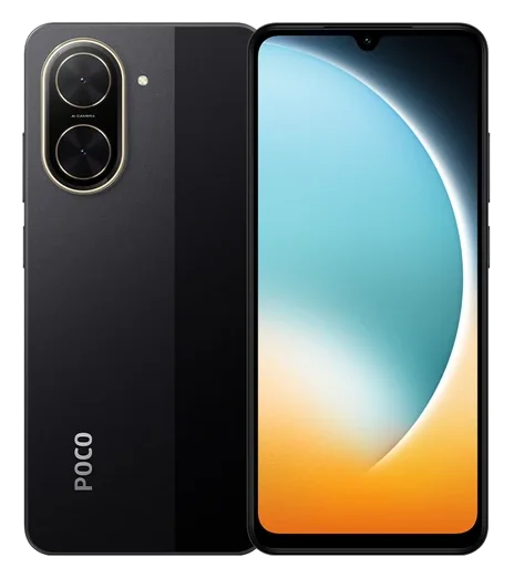 Смартфон POCO C71 в чёрном (Black) корпусе