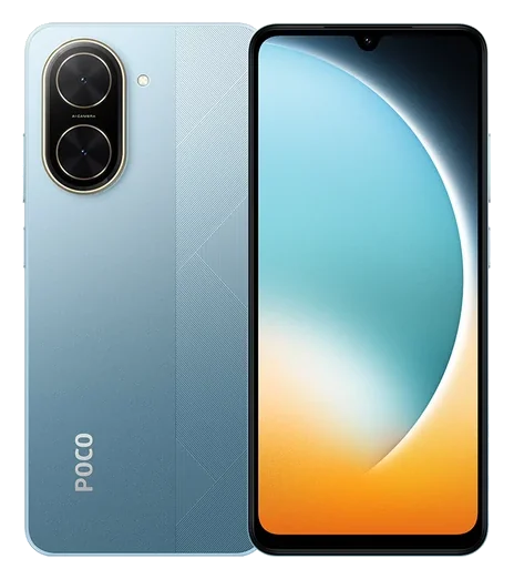 Смартфон POCO C71 в синем (Blue) корпусе