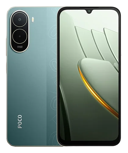 Смартфон POCO C81 Pro в зелёном (Green) корпусе