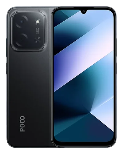 Смартфон POCO C85 в чёрном (Black) корпусе