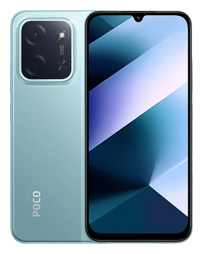 Смартфон POCO C85 в зелёном (Green) корпусе