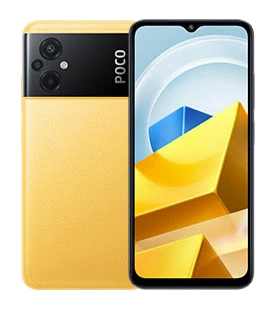 Смартфон POCO M5 в жёлтом (Yellow) корпусе
