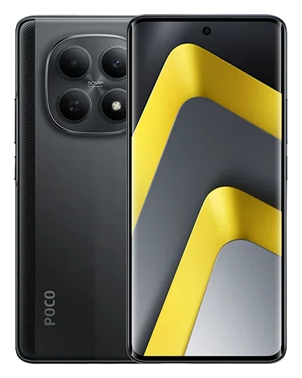Смартфон POCO M8 в чёрном (Black) корпусе