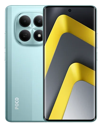 Смартфон POCO M8 в зелёном (Green) корпусе