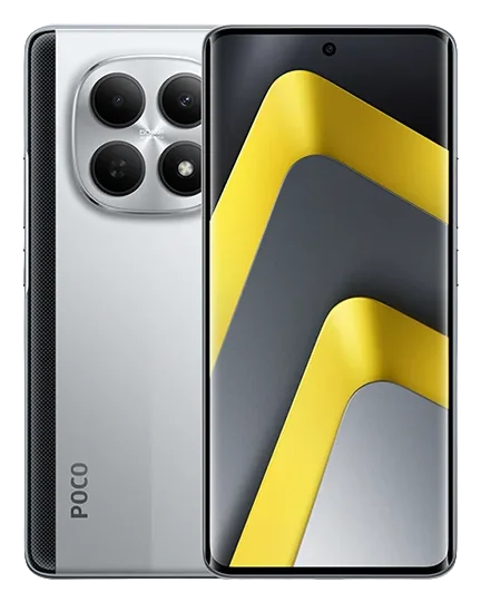 Смартфон POCO M8 в серебристом (Silver) корпусе