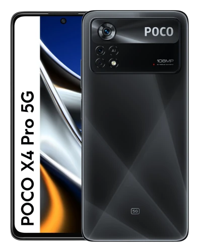 Смартфон POCO X4 Pro 5G в чёрном (Laser Black) корпусе