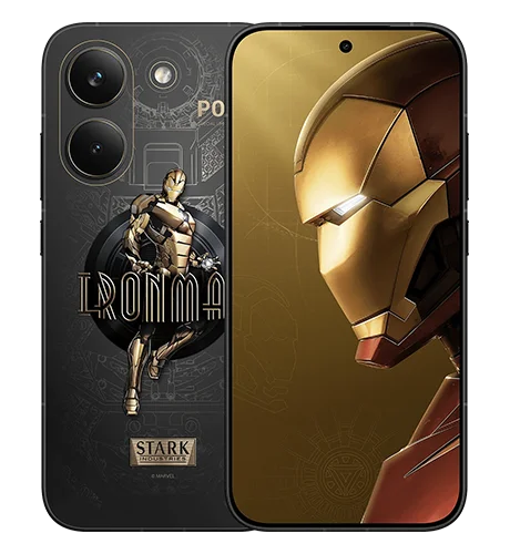 Смартфон POCO X8 Pro в версии Железный человек (Iron Man)
