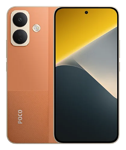 Смартфон POCO X8 в оранжевом (Orange) корпусе