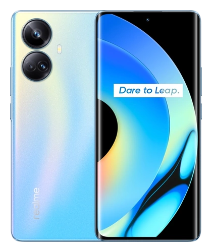 Смартфон Realme 10 Pro+ в синем (Nebula Blue) корпусе