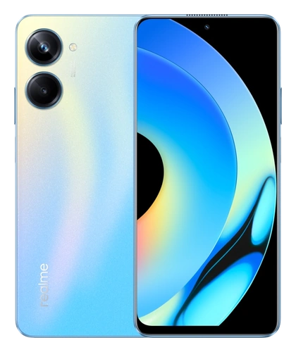 Смартфон Realme 10 Pro в синем (Nebula Blue) корпусе