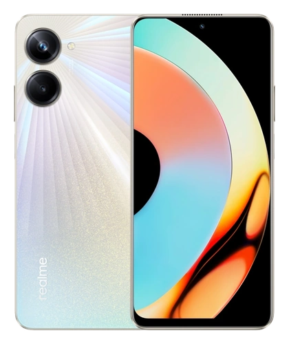 Смартфон Realme 10 Pro в золотистом (Hyperspace Gold) корпусе