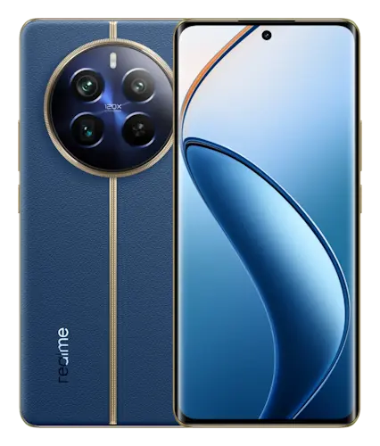 Смартфон Realme 12 Pro+ в синем (Submarine Blue) корпусе