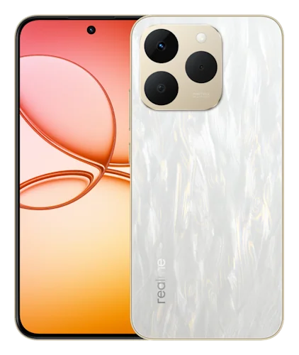 Смартфон Realme 15T в белом (Flowing Silver) корпусе