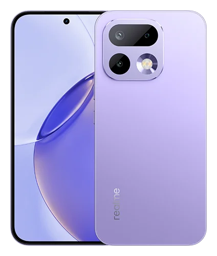 Смартфон Realme 16 Pro в фиолетовом (Orchid Purple) корпусе