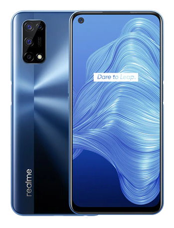 Телефон Realme 7 5G в синем (Mist Blue) корпусе