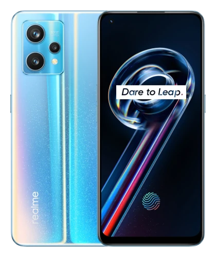 Смартфон Realme 9 Pro+ в синем (Sunrise Blue) корпусе