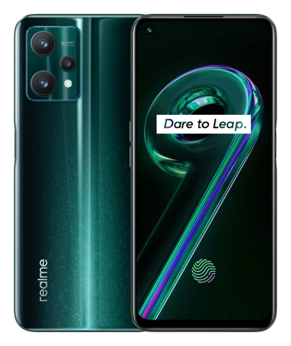Смартфон Realme 9 Pro в зелёном (Aurora Green) корпусе