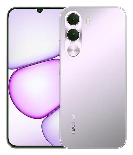 Смартфон Realme C100i в фиолетовом (Dawn Purple) корпусе