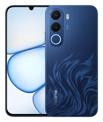 Смартфон Realme C100x в синем (Deepblue Tides) корпусе