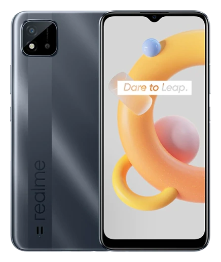 Смартфон Realme C11 2021 в сером (Iron Grey) корпусе