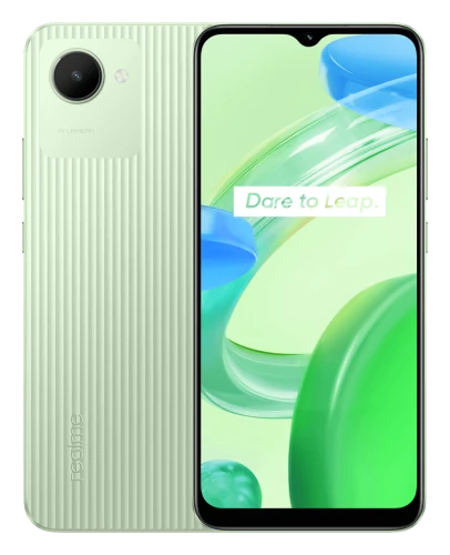 Смартфон Realme C30 в зелёном (Bamboo Green) корпусе
