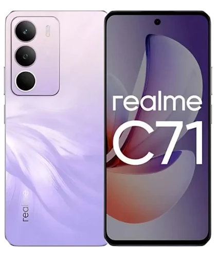 Смартфон Realme C71 в фиолетовом (Purple) корпусе