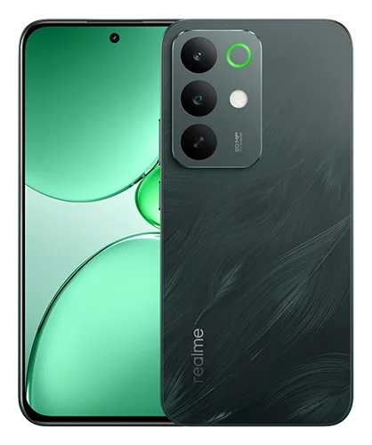 Смартфон Realme C85 Pro в зелёном (Peacock Green) корпусе