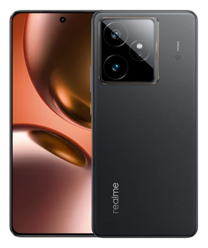 Смартфон Realme GT 7 в чёрном (IceSense Black) корпусе