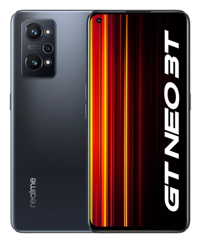 Смартфон Realme GT Neo 3T в чёрном (Shade Black) корпусе