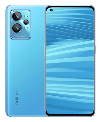 Смартфон Realme GT2 Pro в синем (Titanium Blue) корпусе