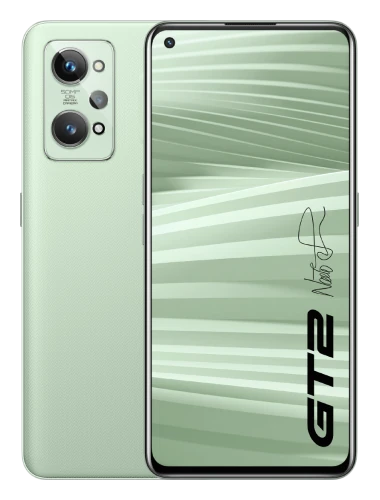 Смартфон Realme GT2 в зелёном (Paper Green) корпусе