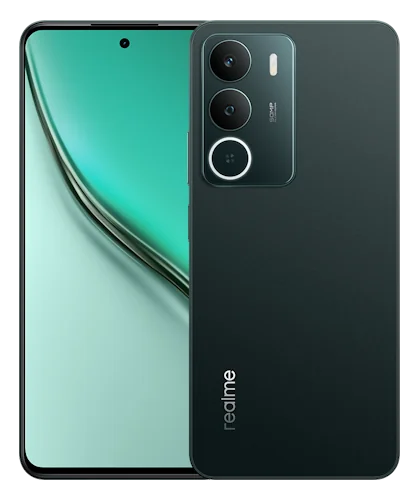 Смартфон Realme P3 Lite в зелёном (Pine Green) корпусе