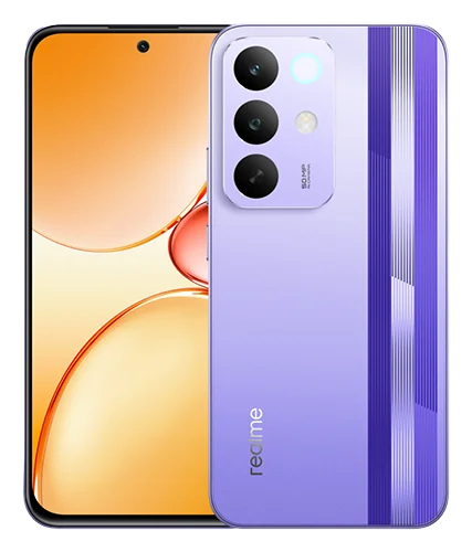 Смартфон Realme P4 в гоночном фиолетовом (Racing Purple) корпусе