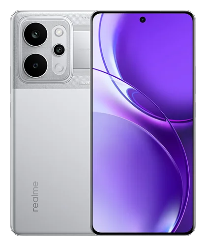 Смартфон Realme P4 Power в серебристом (Power Silver) корпусе