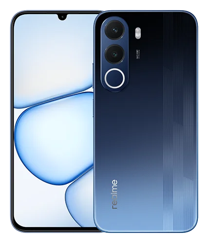 Смартфон Realme P4x в синем (Phantom Blue) корпусе
