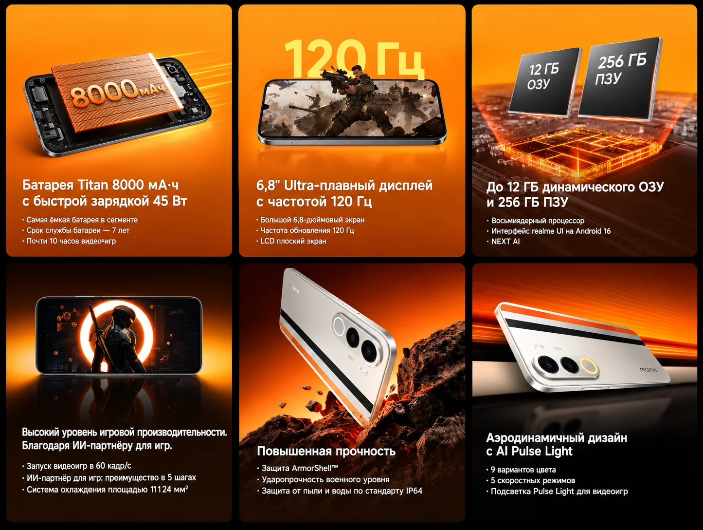 Характеристики смартфона Realme P4x