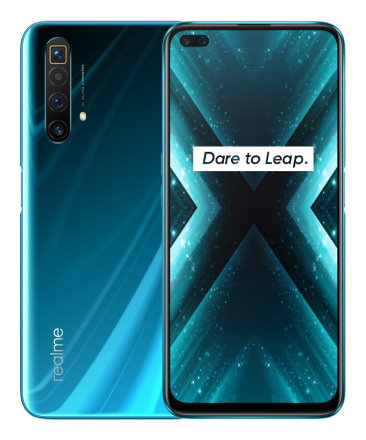 Телефон Realme X3 SuperZoom в синем (Glacier Blue) корпусе