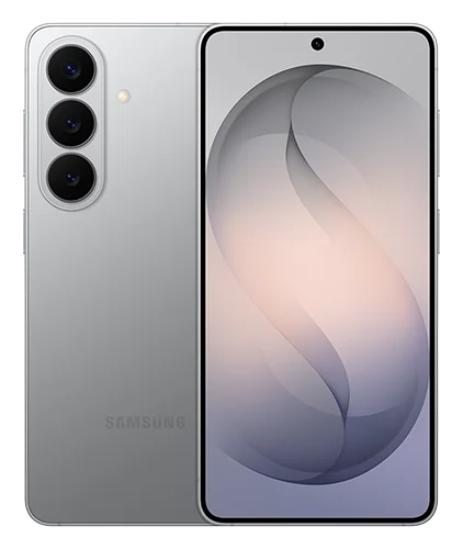 Смартфон Samsung Galaxy S26 в серебристом (Silver Shadow) корпусе