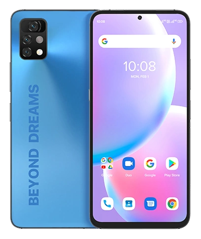 Смартфон Umidigi A11 Pro Max в синим (Mist Blue) корпусе