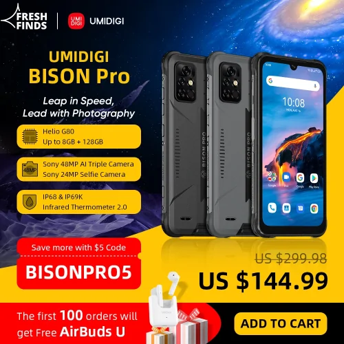 Распродажа Umidigi Bison Pro