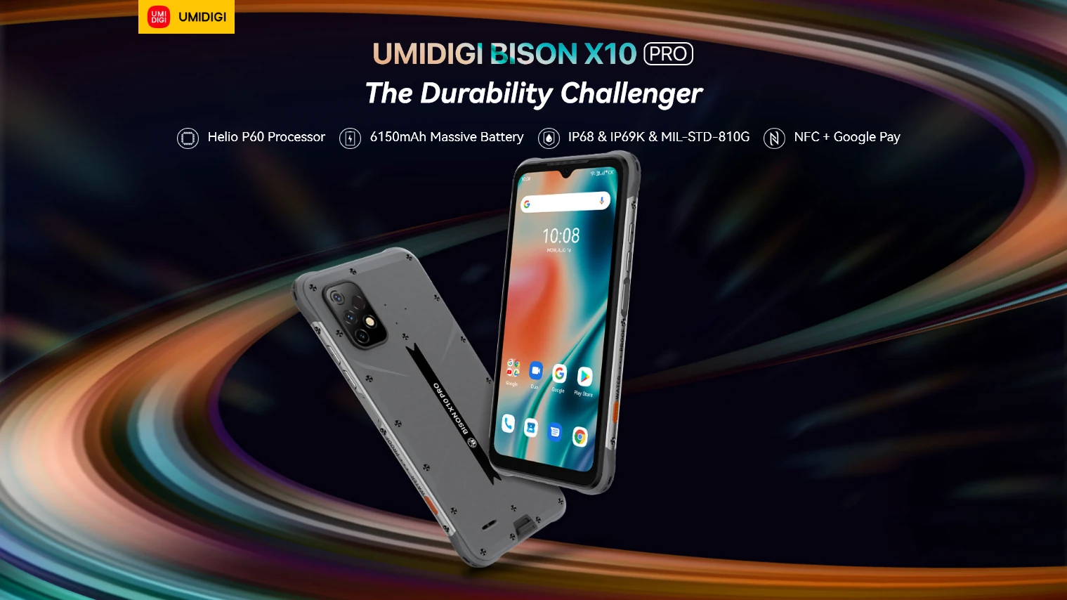 Смартфон Umidigi Bison X10 Pro