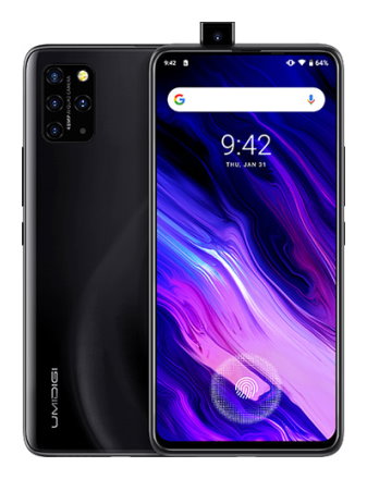 Телефон Umidigi S5 Pro в чёрном (Cosmic Black) корпусе