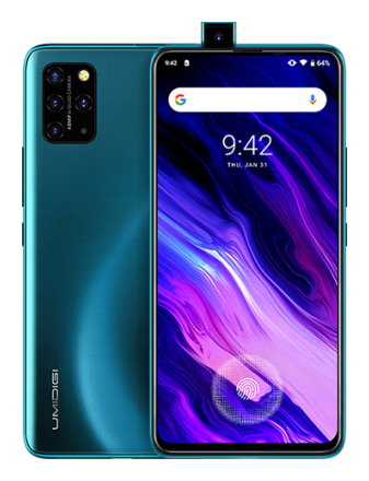 Телефон Umidigi S5 Pro в синем (Ocean Blue) корпусе
